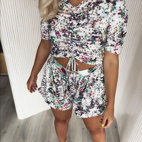 Eliya the Label Sequins Playsuit Size Small*SOLD - Picture 4 of 8